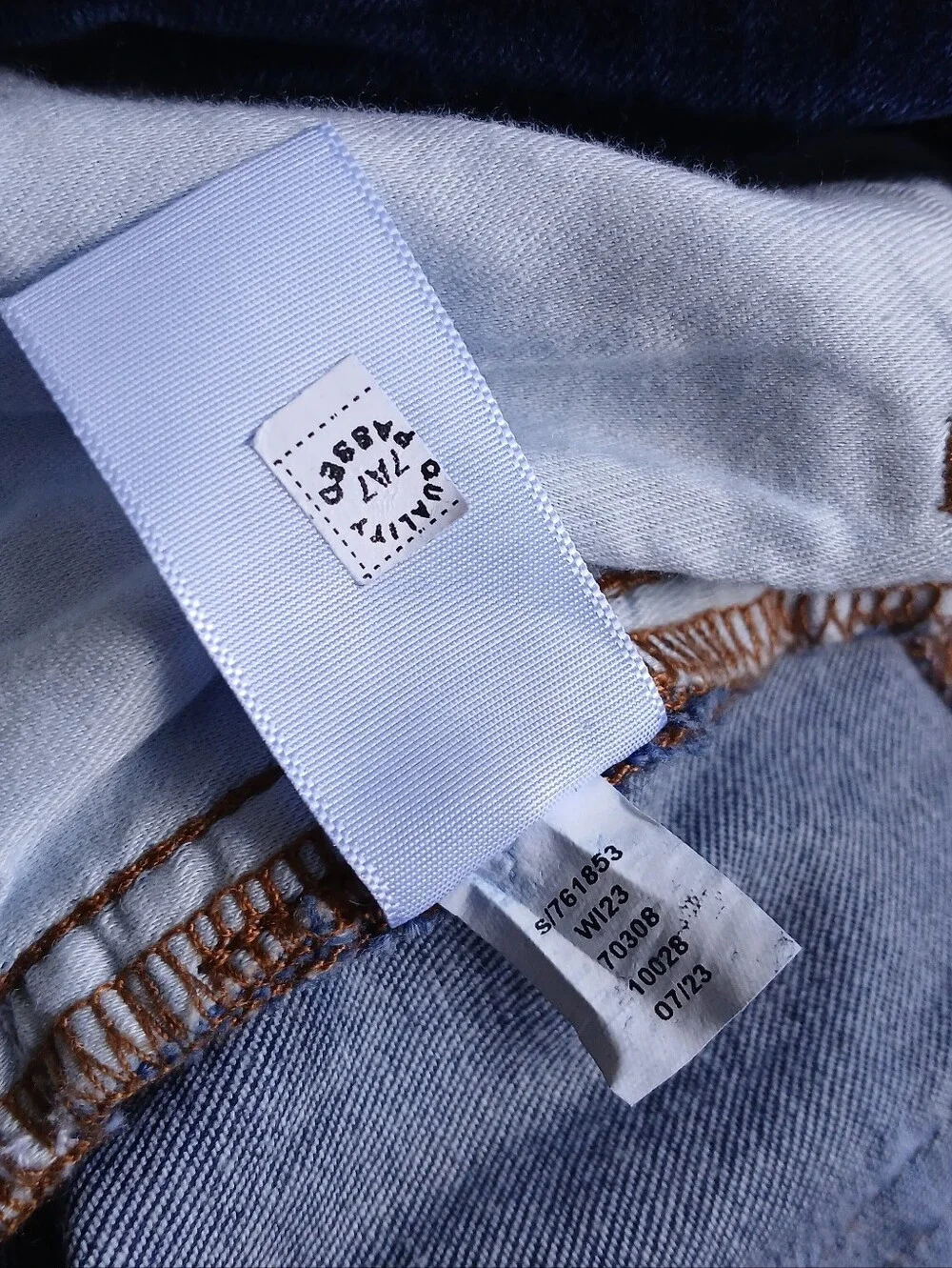 loft ♡ slim flare denim jeans 4/27 boho - Picture 10 of 10